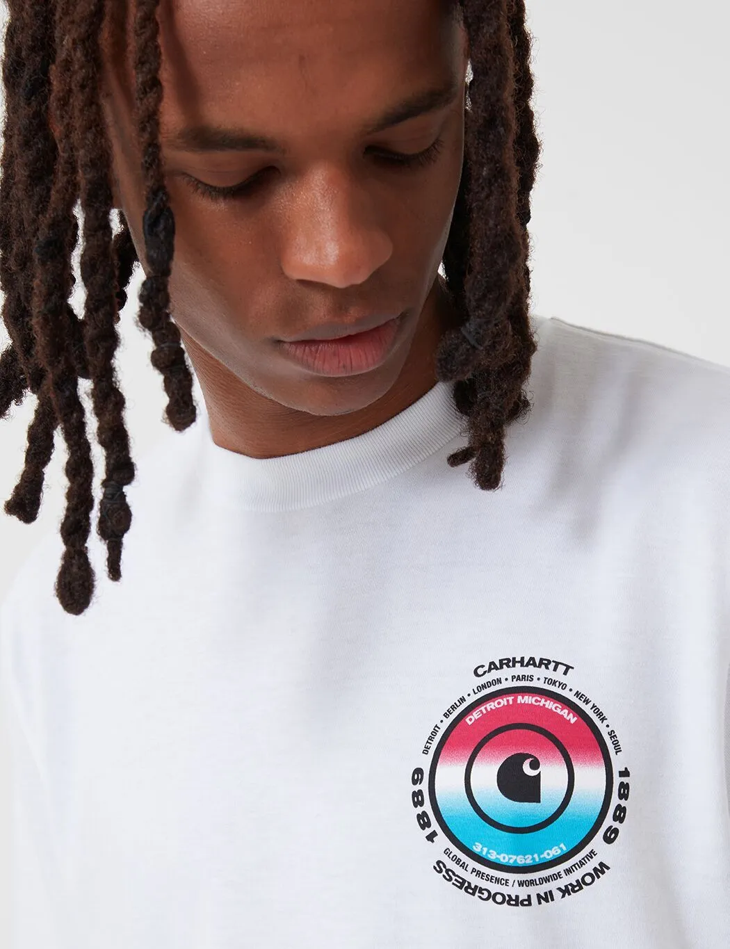 Carhartt-WIP Worldwide T-Shirt - White