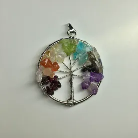 Chakra Tree of Life Pendant