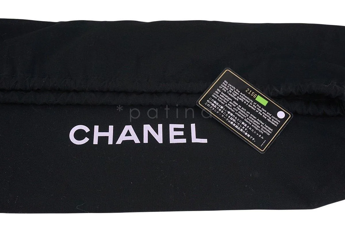 Chanel Black Caviar Classic Quilted Business Tote Bag