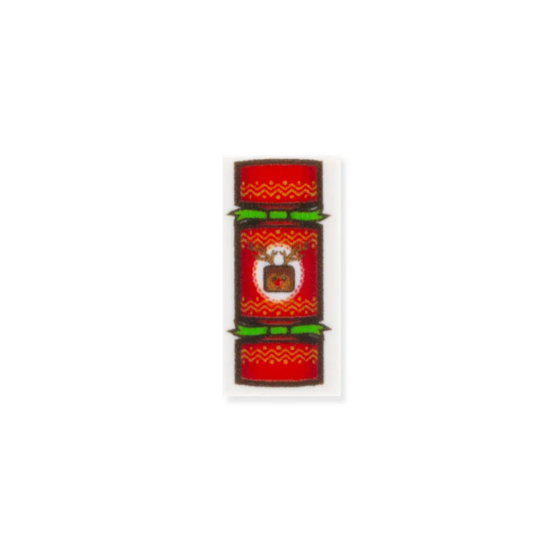 Christmas Cracker and Box - Custom Designed LEGO Tile Set