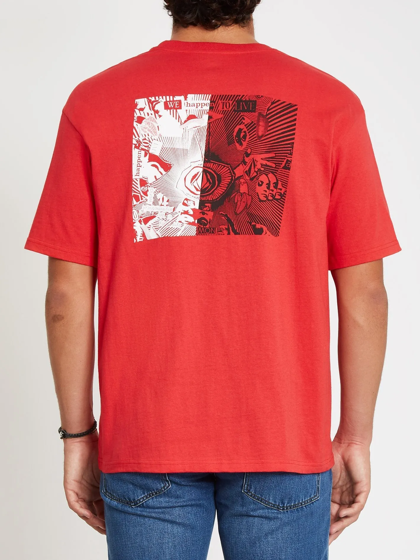 Clatter T-shirt - Carmine Red