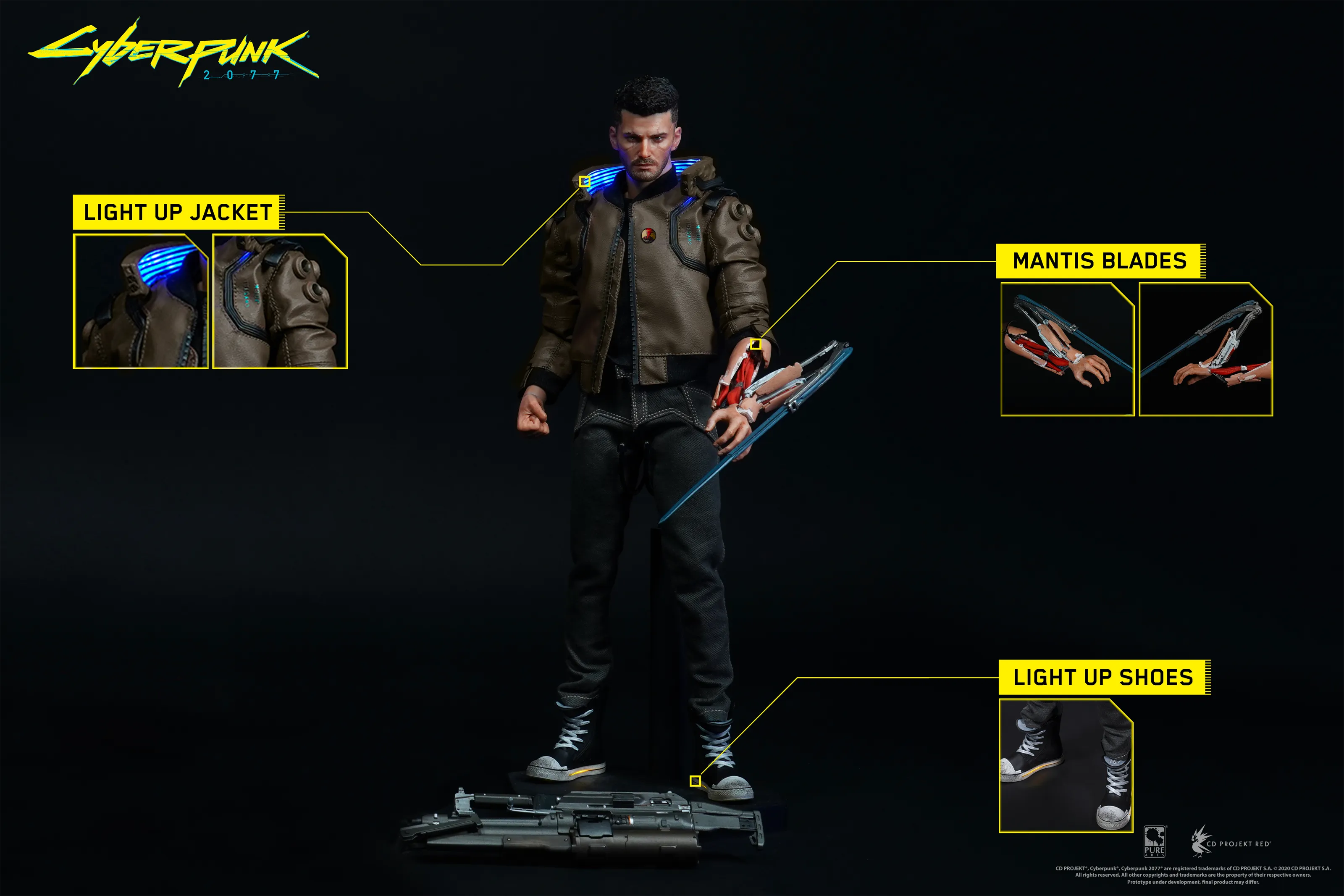 Cyberpunk 2077 Yaiba Kusanagi Bundle (Male): V Male  Sportbike