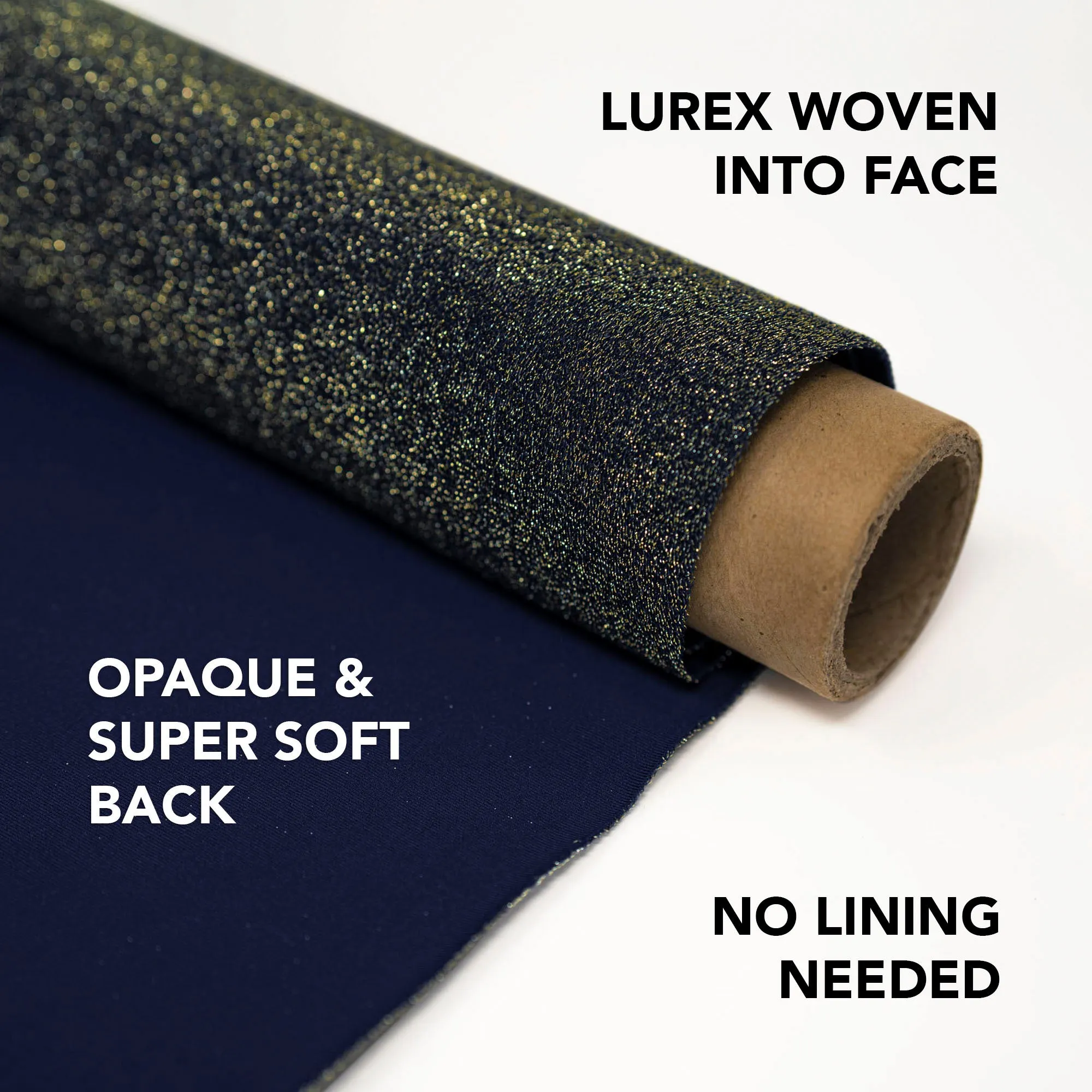 Deluxe Nylon Spandex Lurex Fabric | Blue Moon Fabrics