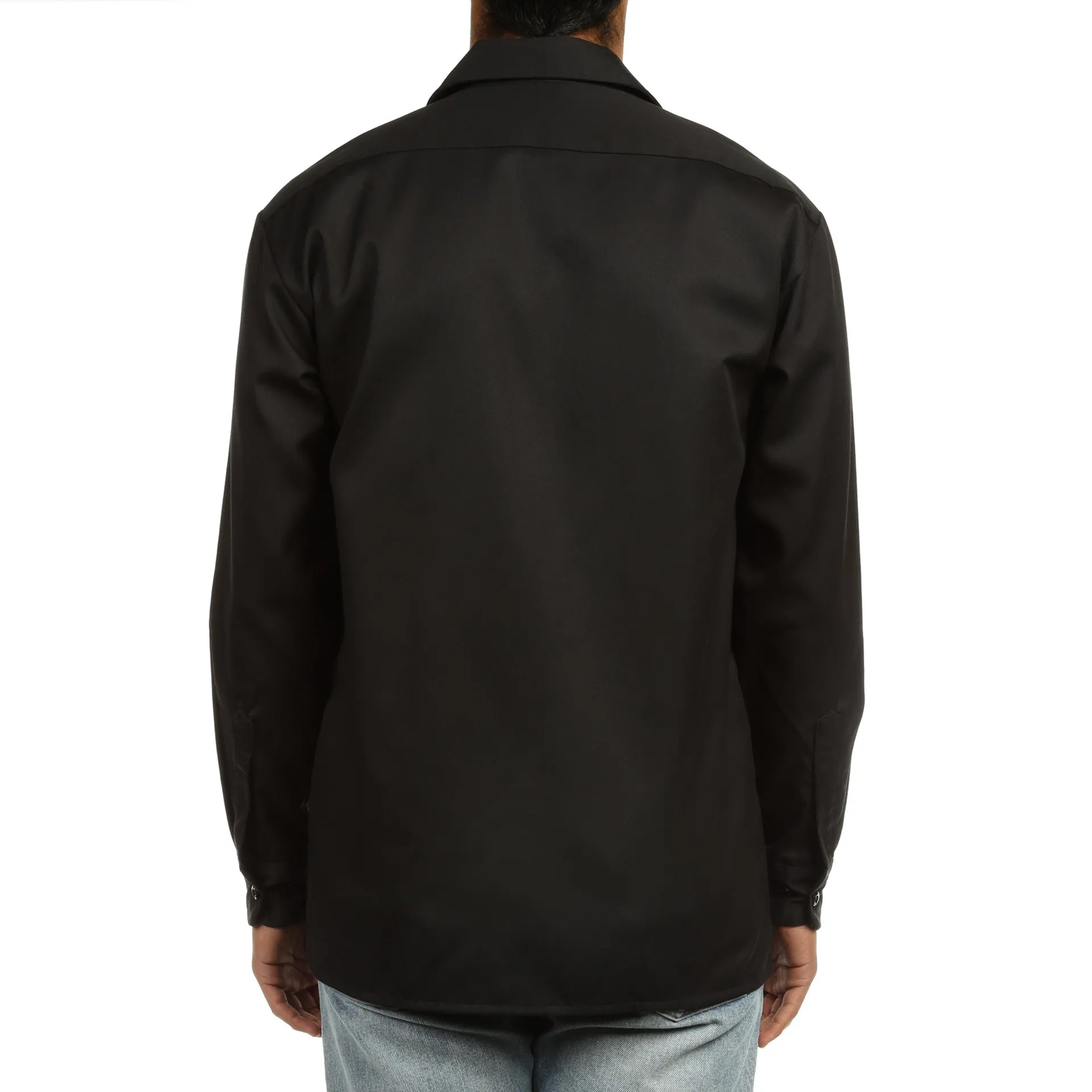 Dickies Mens L/S Work Shirt - Black