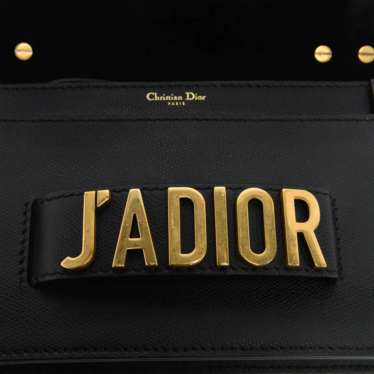 Dior Black Grained Calfskin J'Adior Flap Bag   Bohemian Strap