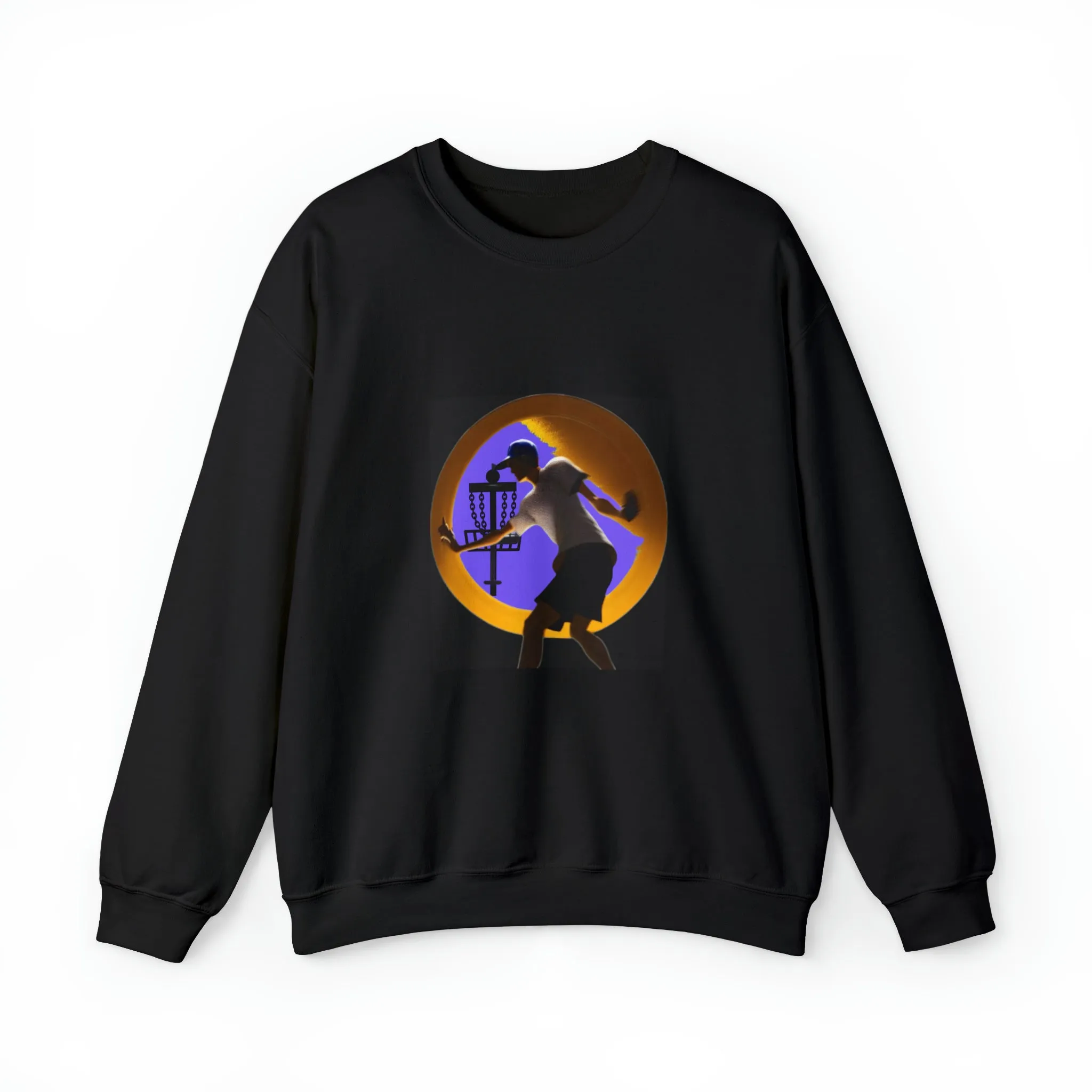 Disc golf Unisex Heavy Blend™ Crewneck Sweatshirt