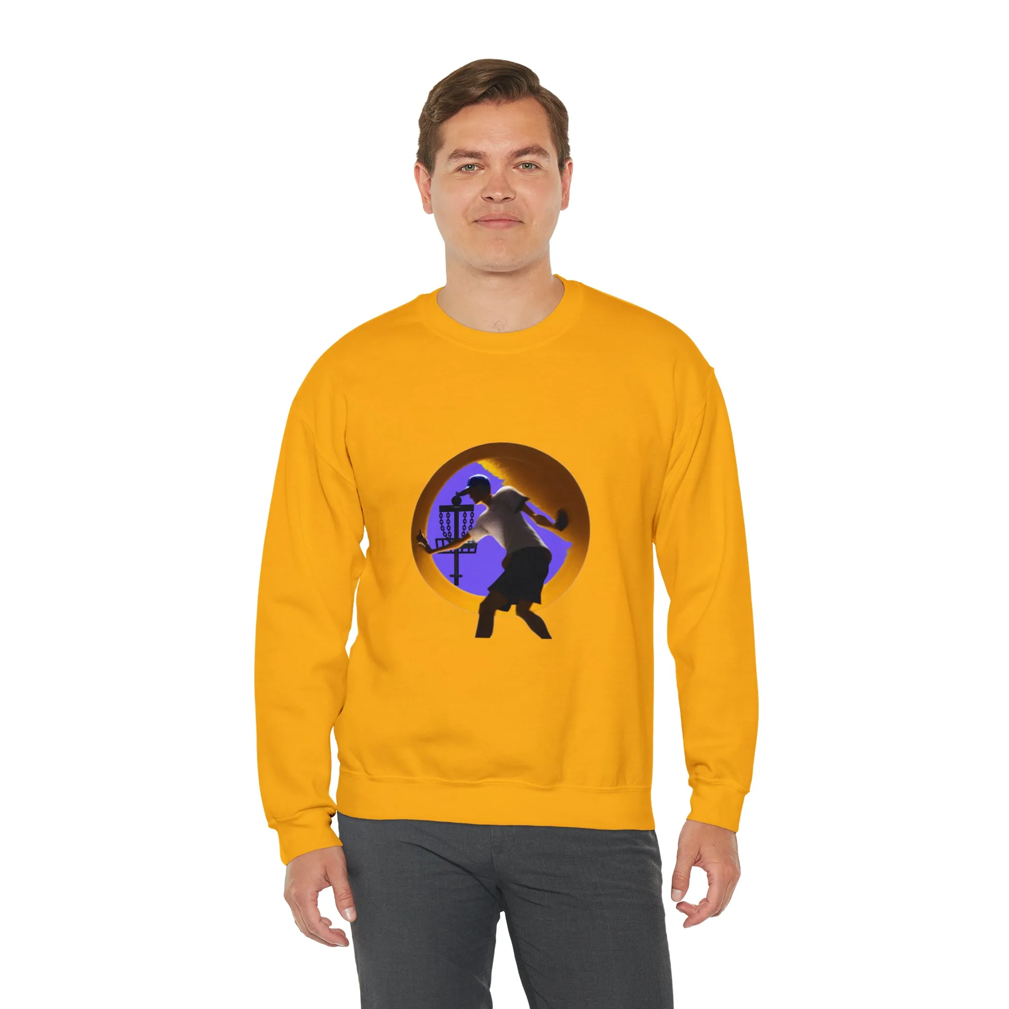 Disc golf Unisex Heavy Blend™ Crewneck Sweatshirt