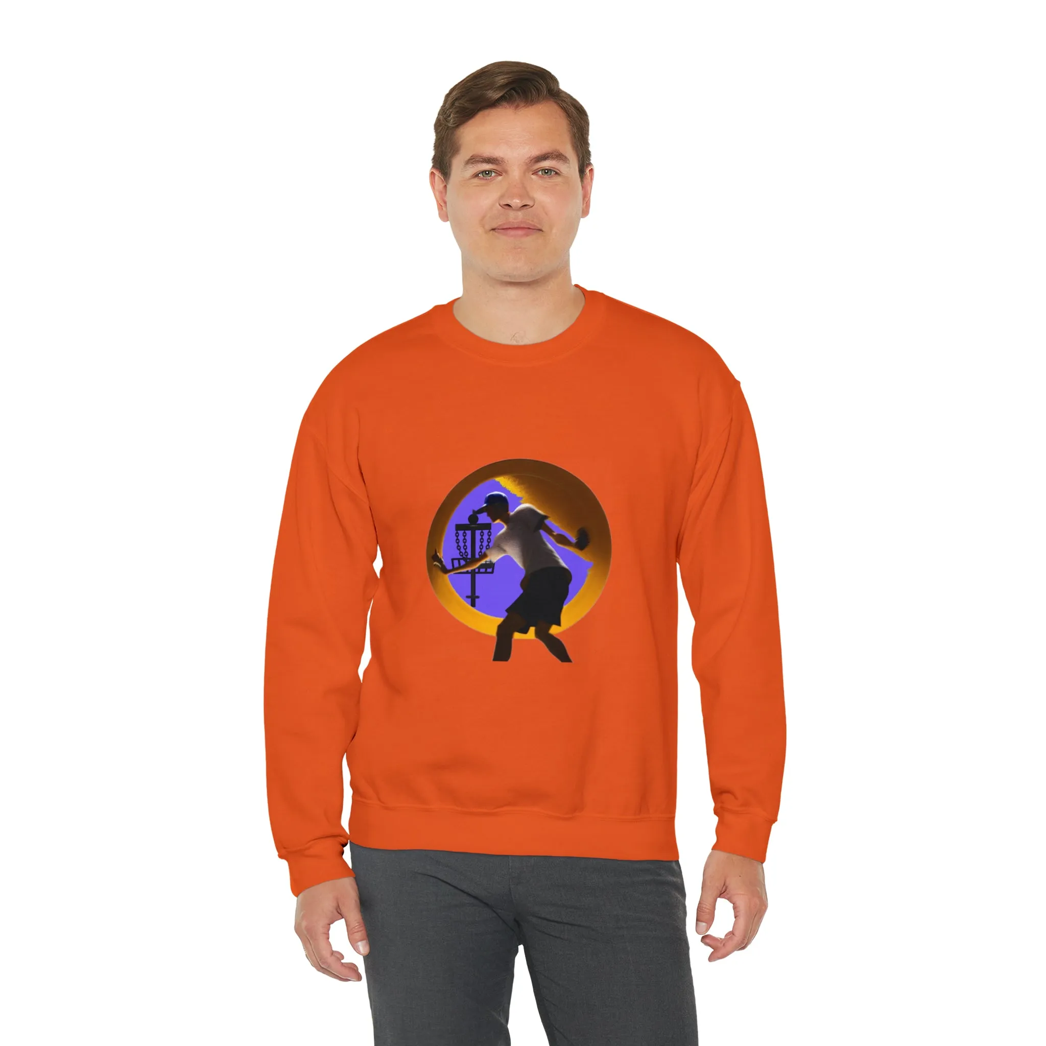 Disc golf Unisex Heavy Blend™ Crewneck Sweatshirt