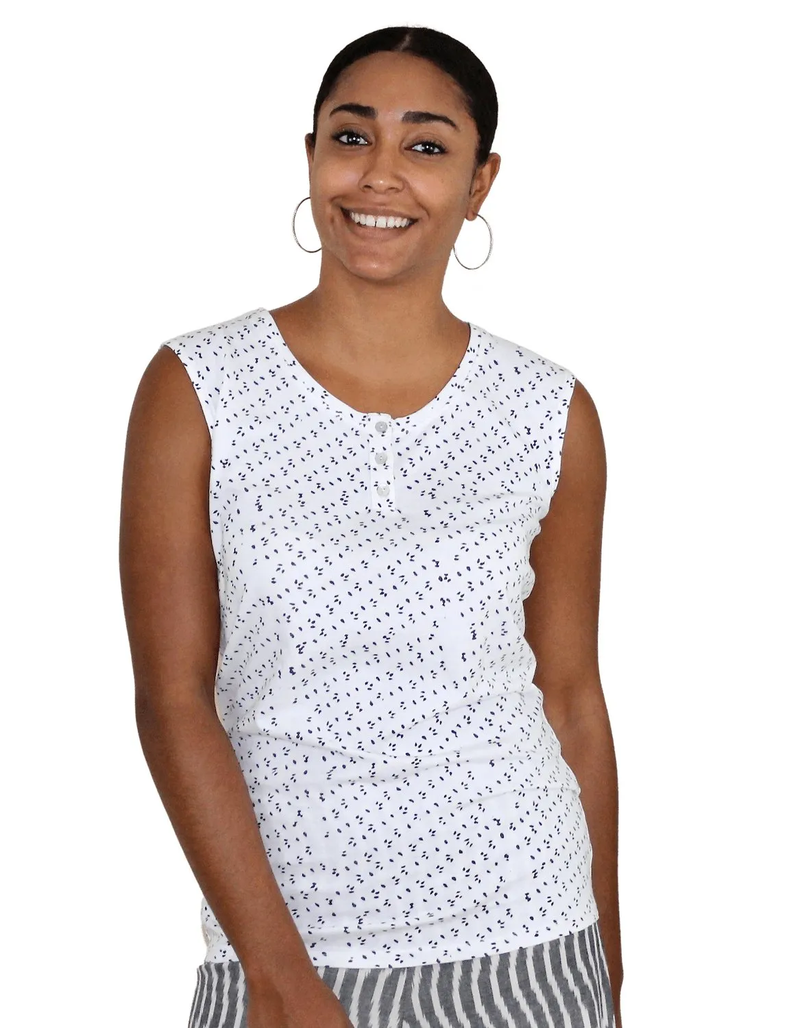 Dotted Dots Organic Top- FINAL SALE