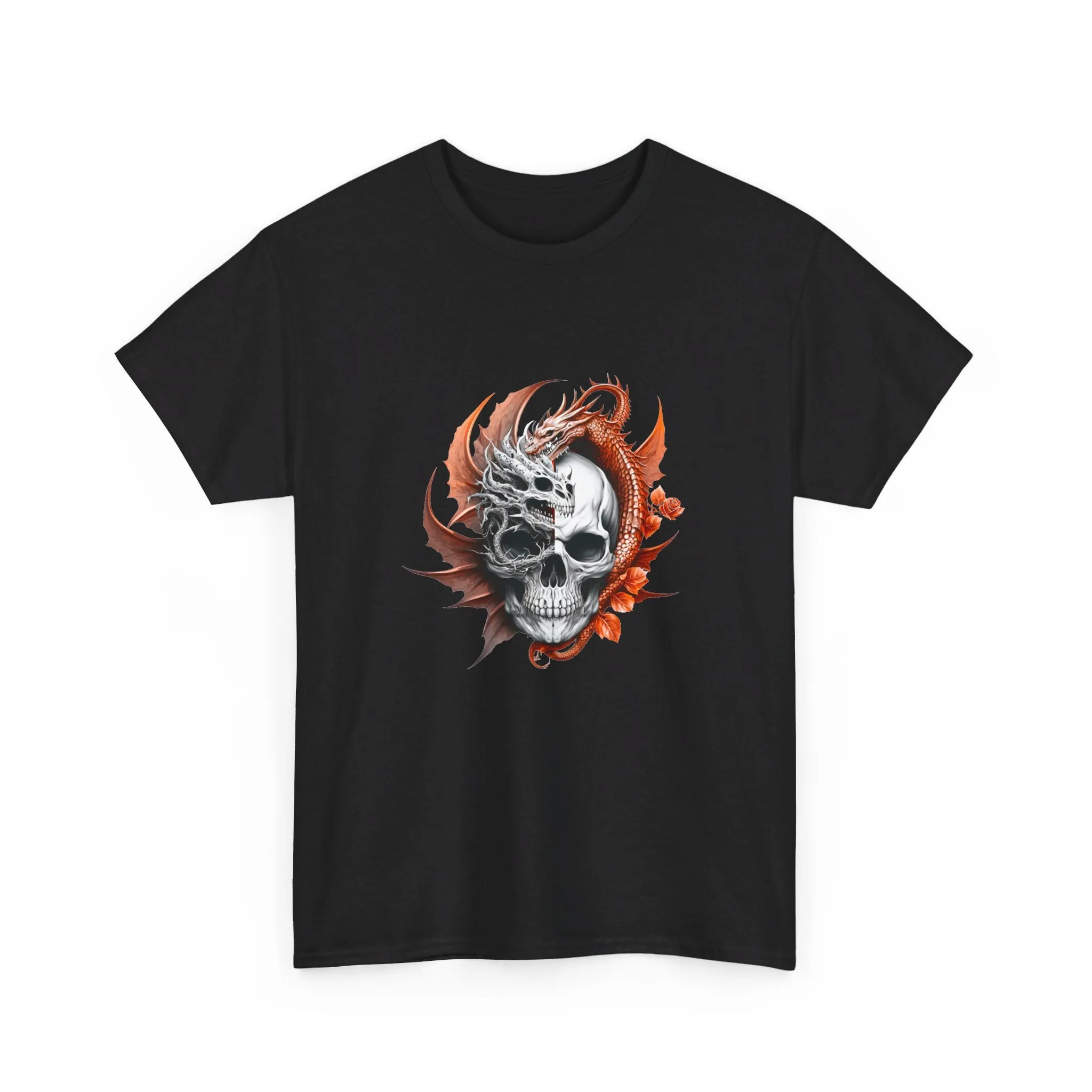 Dragon Skull Unisex Heavy Cotton Tee