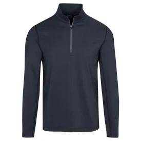 Dunning Golf Mayfield Jacquard Performance Quarter Zip Golf Pullover 2023