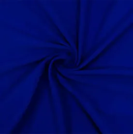 FabricLA 12oz Cotton Spandex Jersey Knit Fabric | Royal Blue