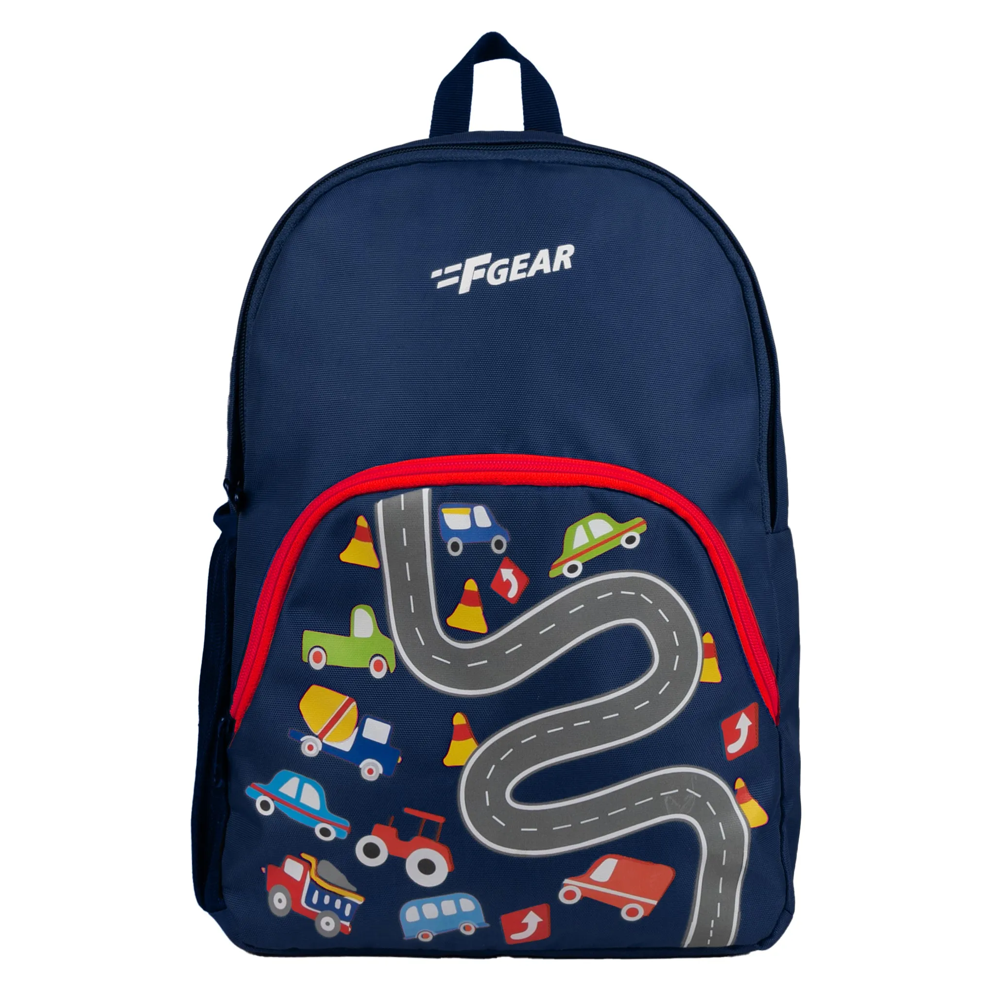 Fastcar 12L Navy Blue Wheelers Kids Backpack