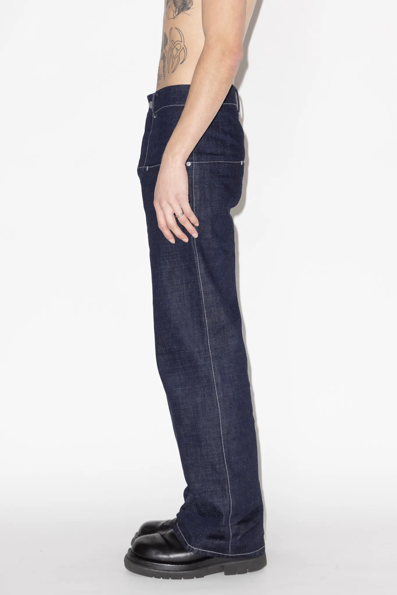 Flatliner Boxy Cut | Indigo