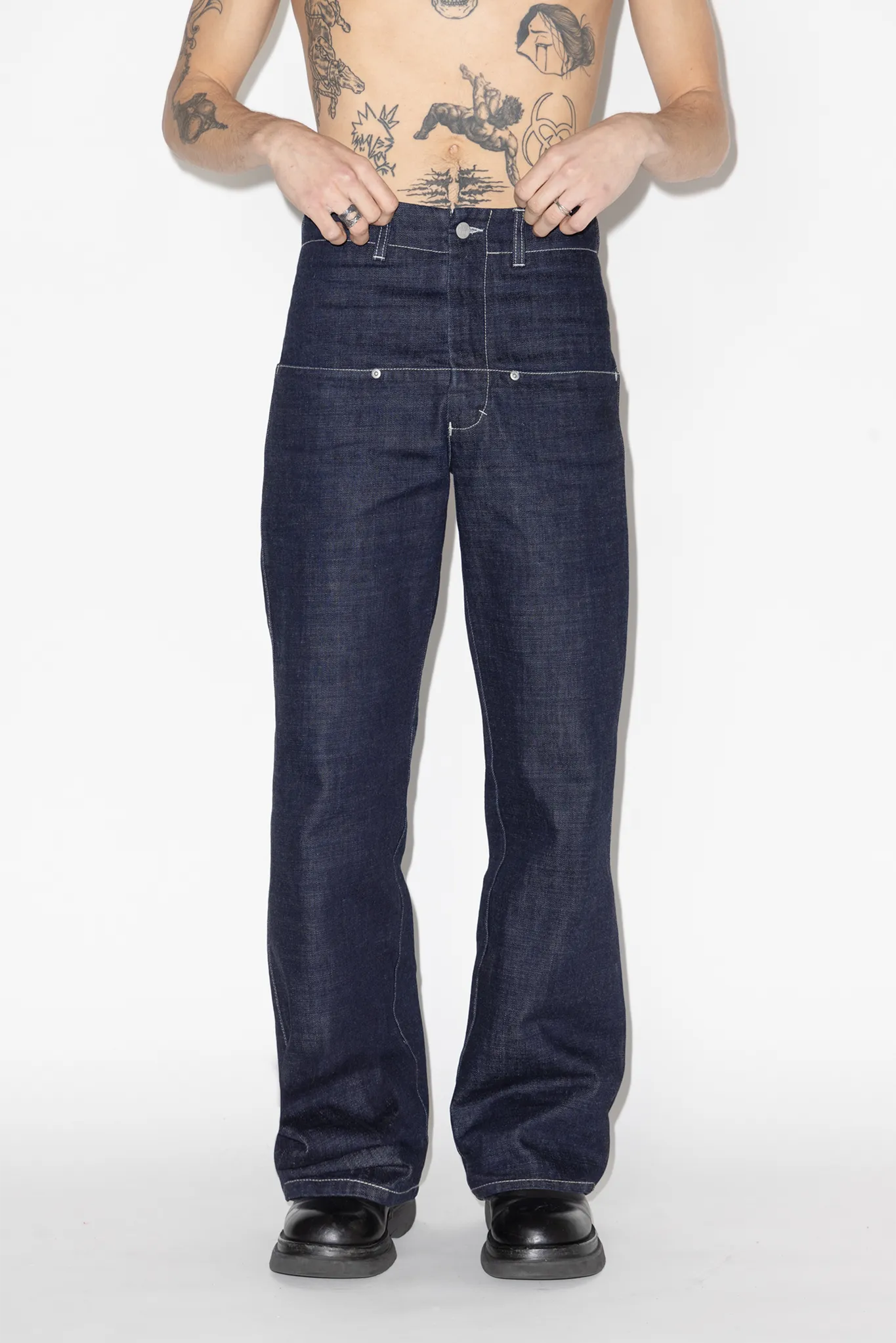 Flatliner Boxy Cut | Indigo