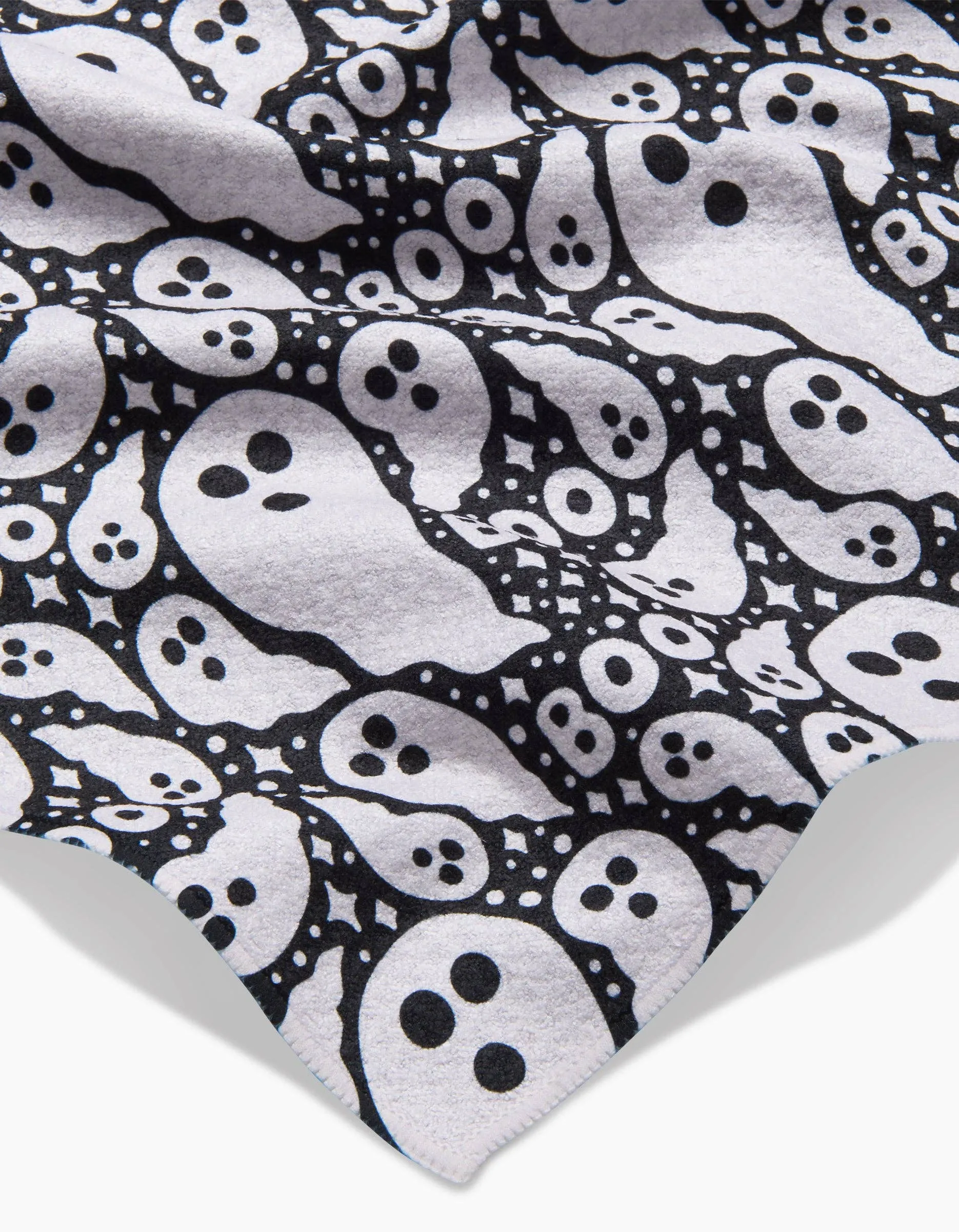 Geometry Boo Ghosts Bar Towel