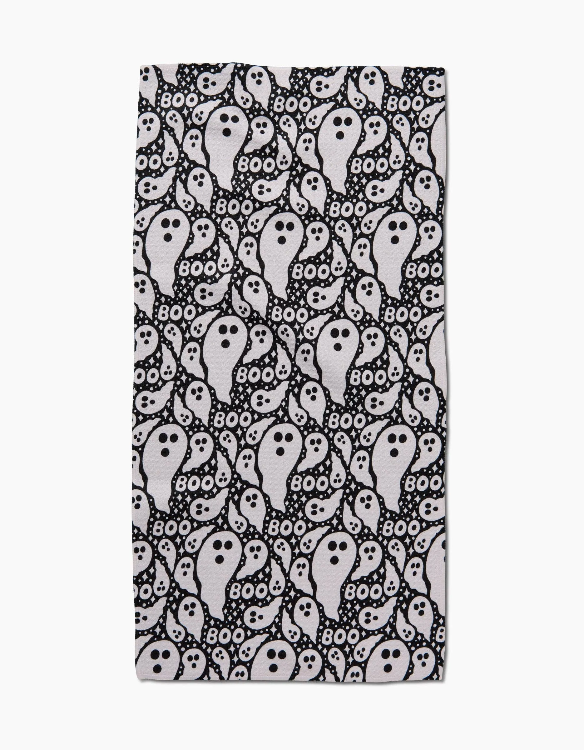 Geometry Boo Ghosts Bar Towel