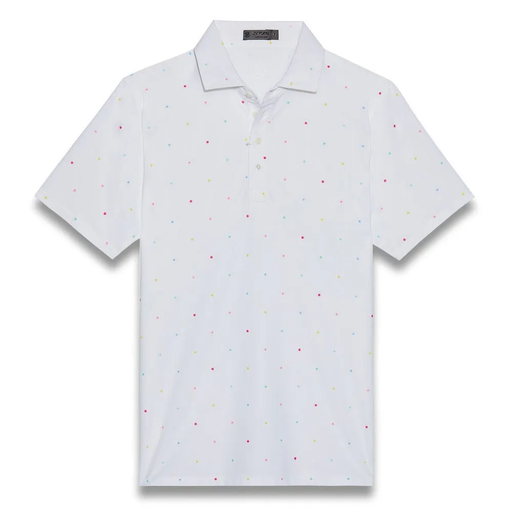 Gfore Mini Stars Tech Pique Slim Fit Golf Polo 2023