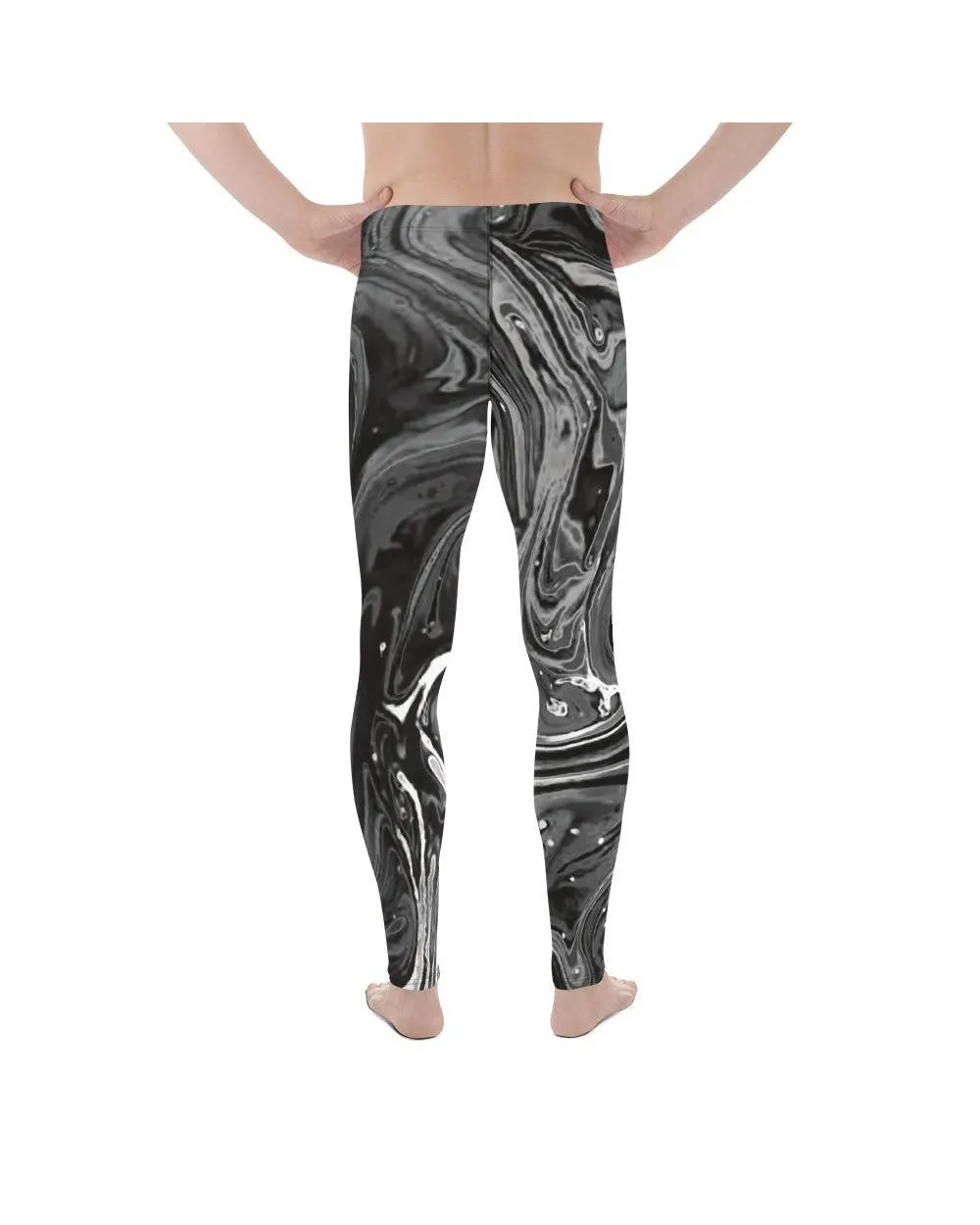 Grey Swirl Meggings