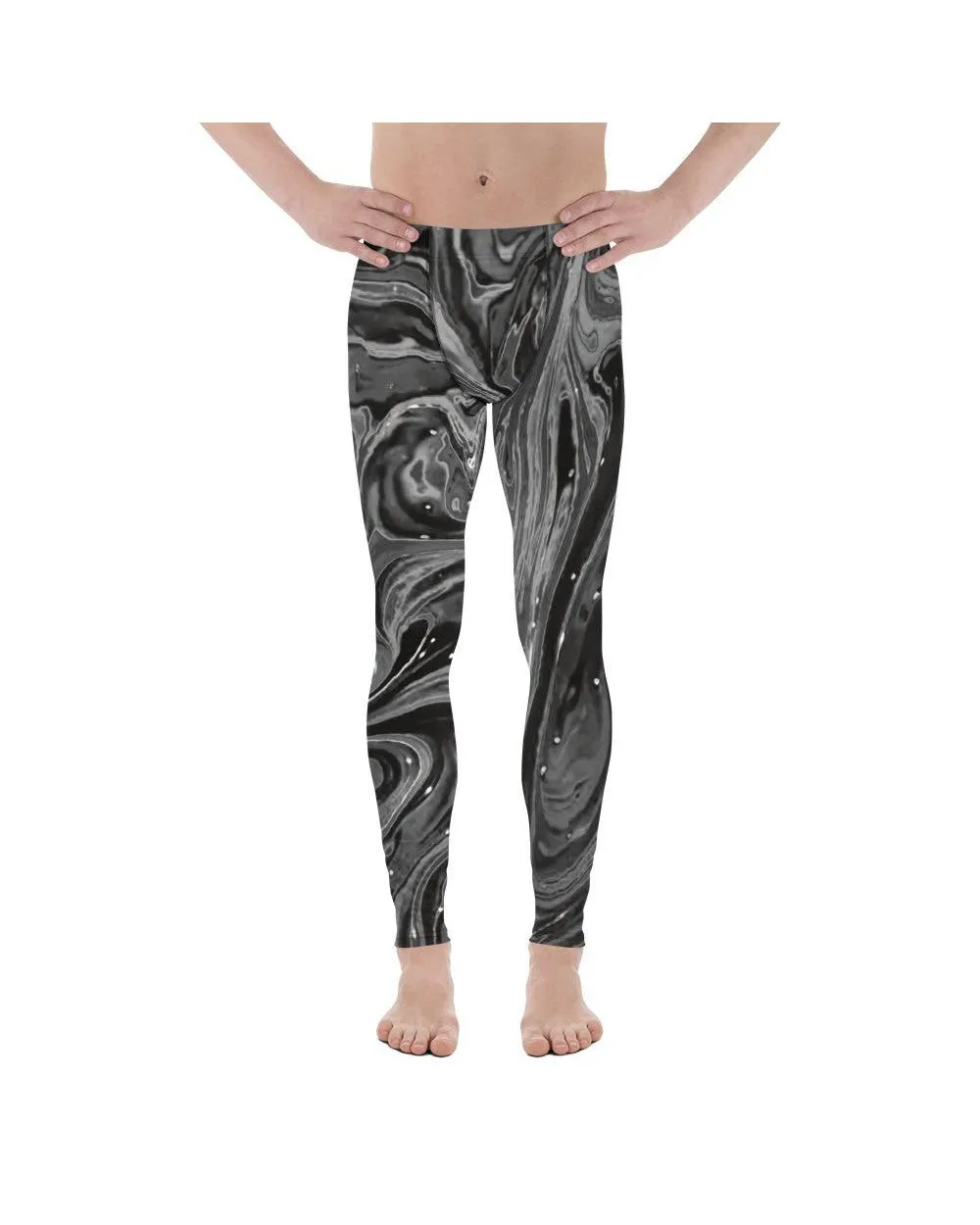 Grey Swirl Meggings