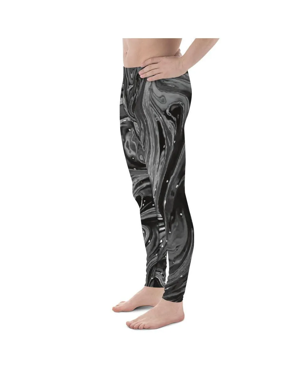 Grey Swirl Meggings