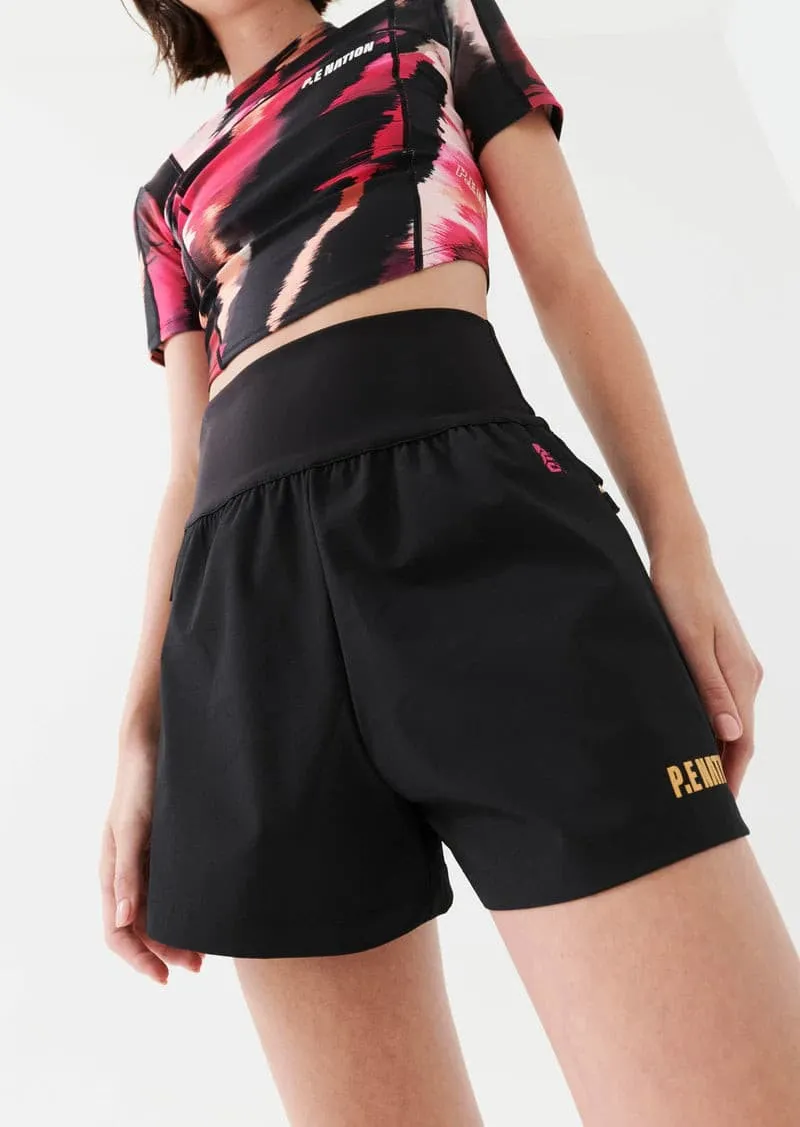 HIGH PRESS SHORT IN BLACK