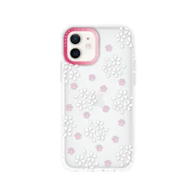 iPhone 12 Cherry Blossom Paw Phone Case