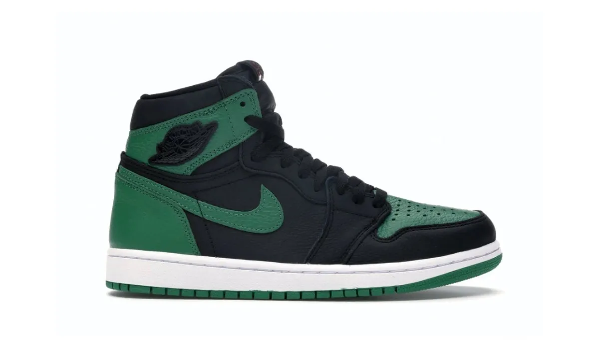 Jordan 1 Retro High Pine Green Black