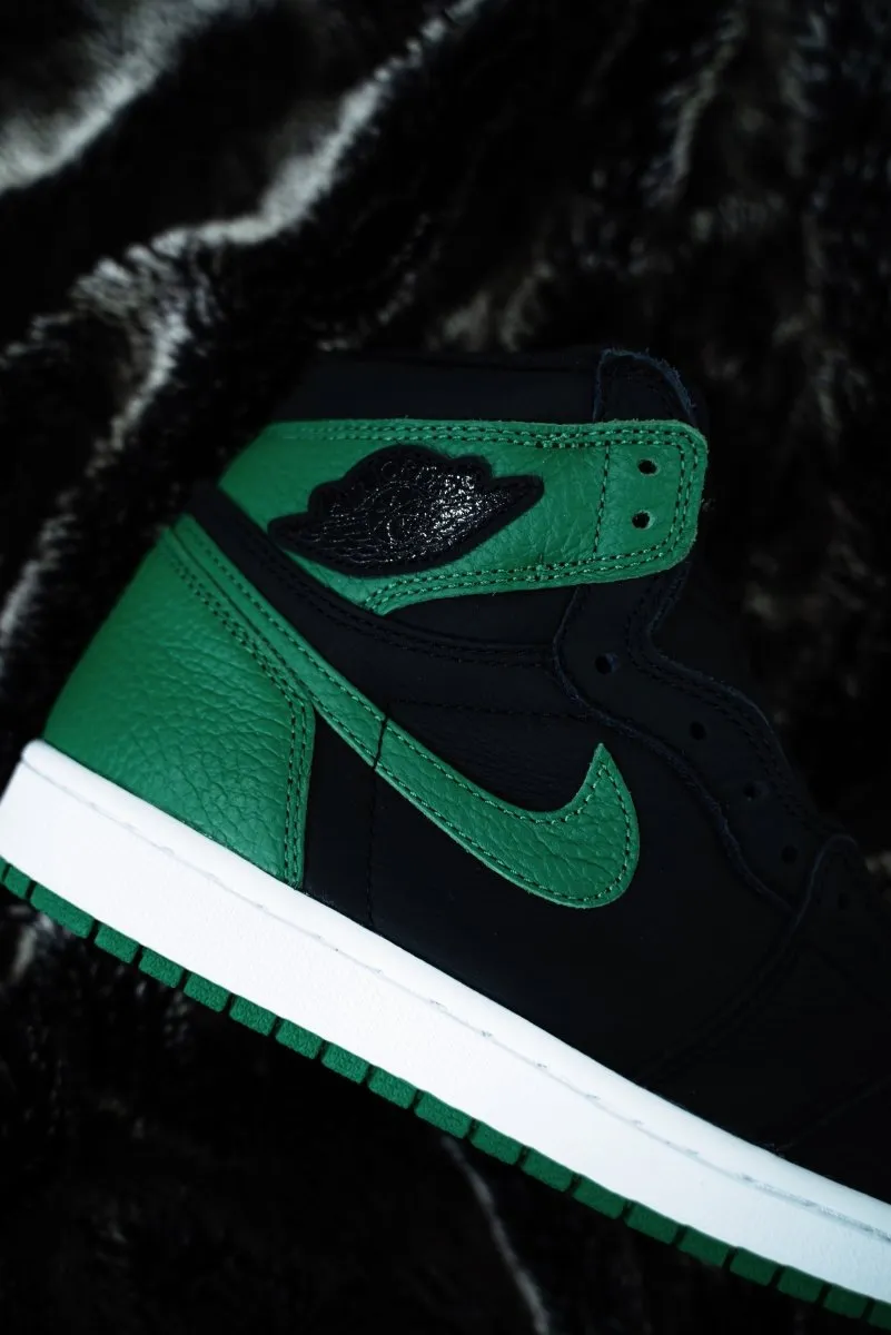 Jordan 1 Retro High Pine Green Black