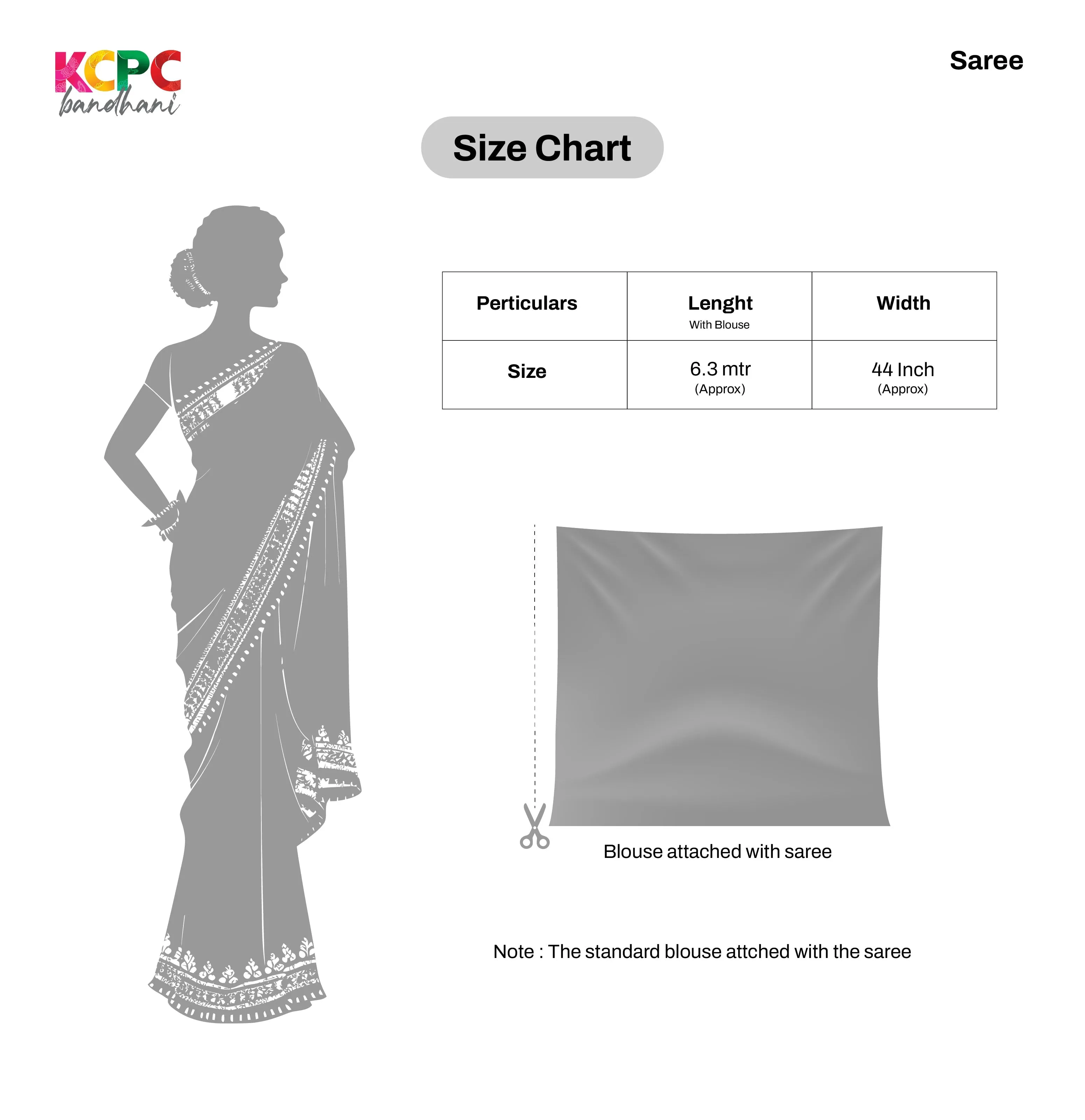 KcPc Originals Pure Meenakari Khaddi Georgette Upada Janglaw Bandhani Neemzari Saree With Blouse Red D1