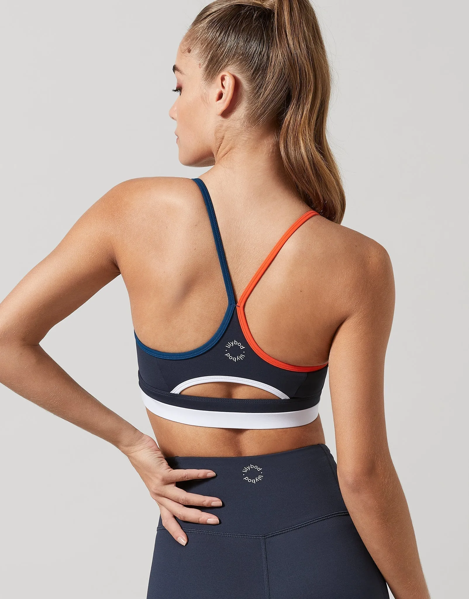 Kenya-XR Sports Bra in Navy