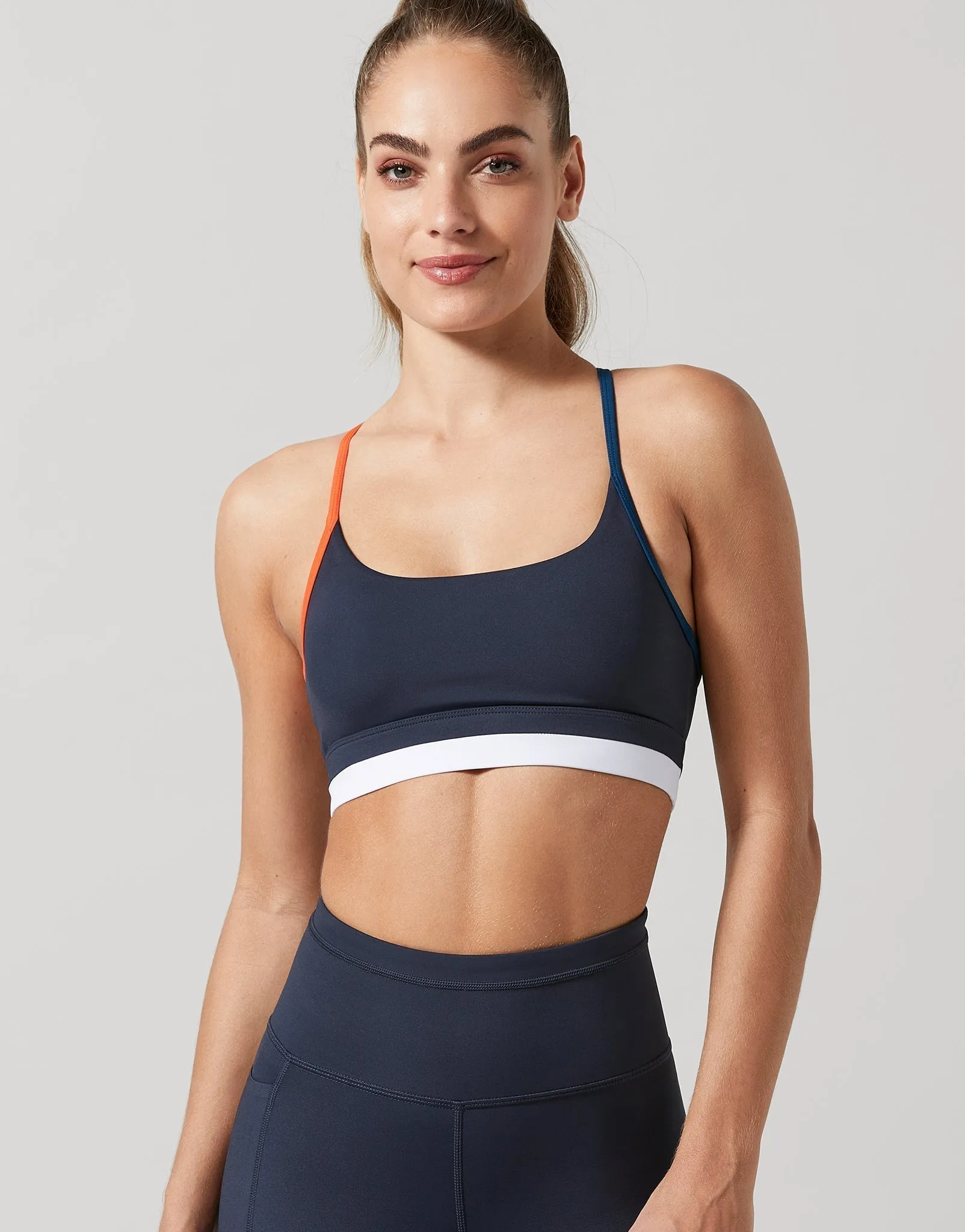 Kenya-XR Sports Bra in Navy