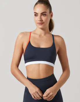 Kenya-XR Sports Bra in Navy