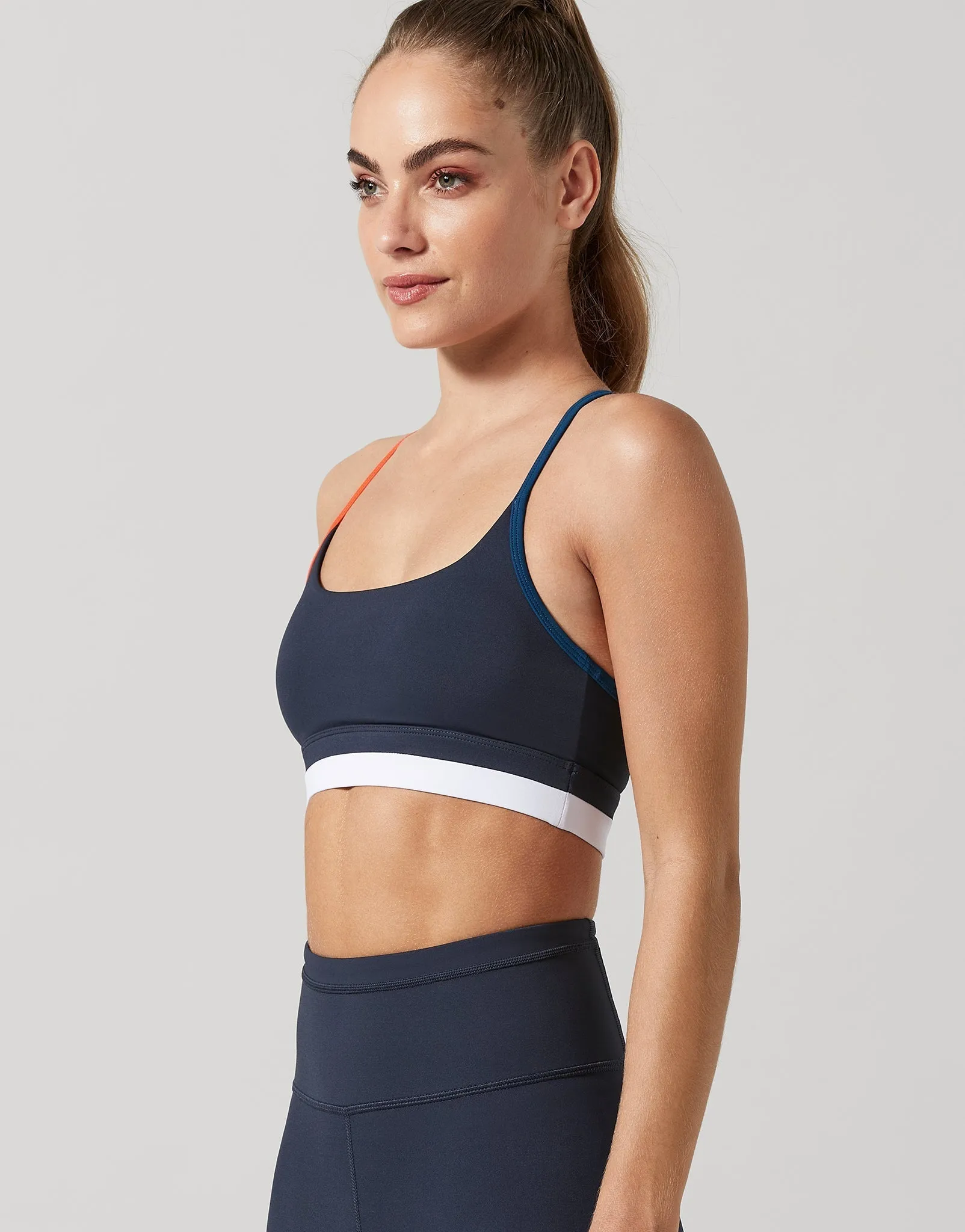 Kenya-XR Sports Bra in Navy