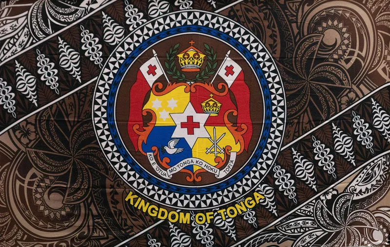 Kingdom of Tonga Seal Tribal Sarong