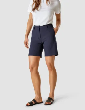 Linen Shorts Navy