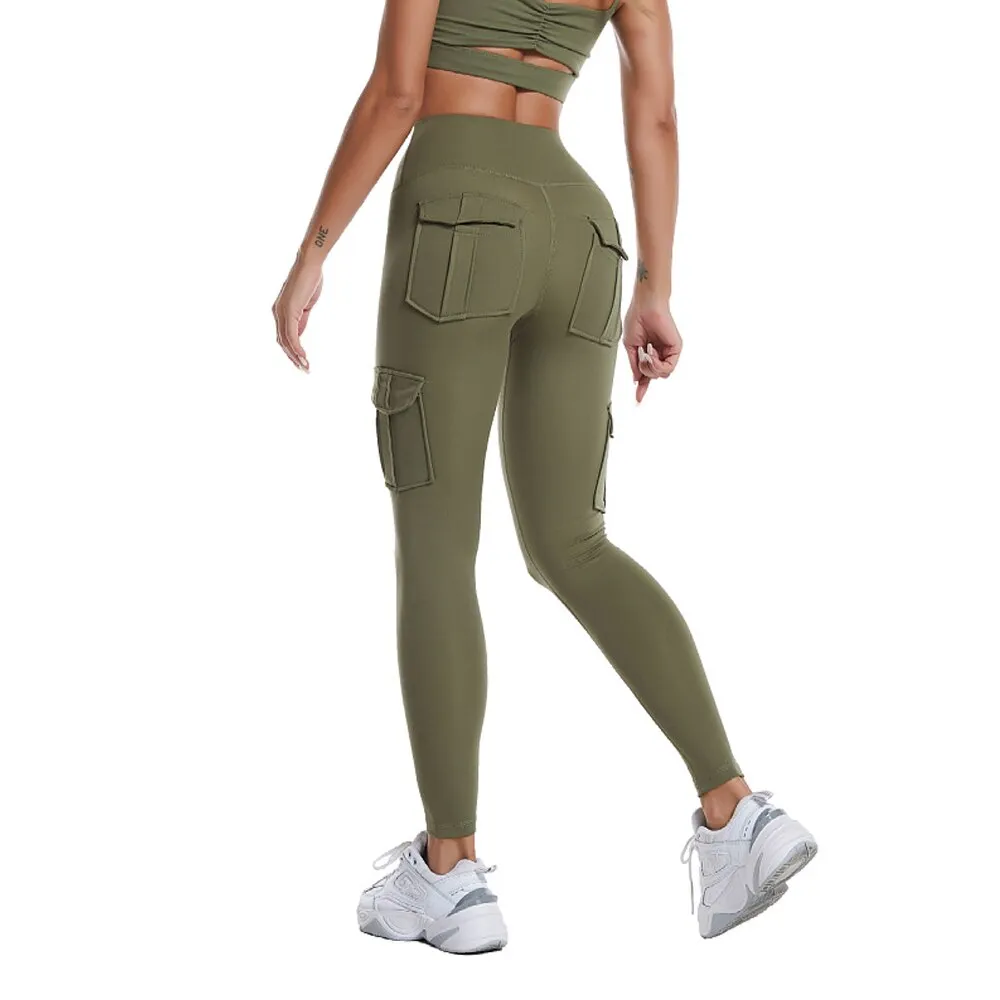 Long Yoga Cargo Pants