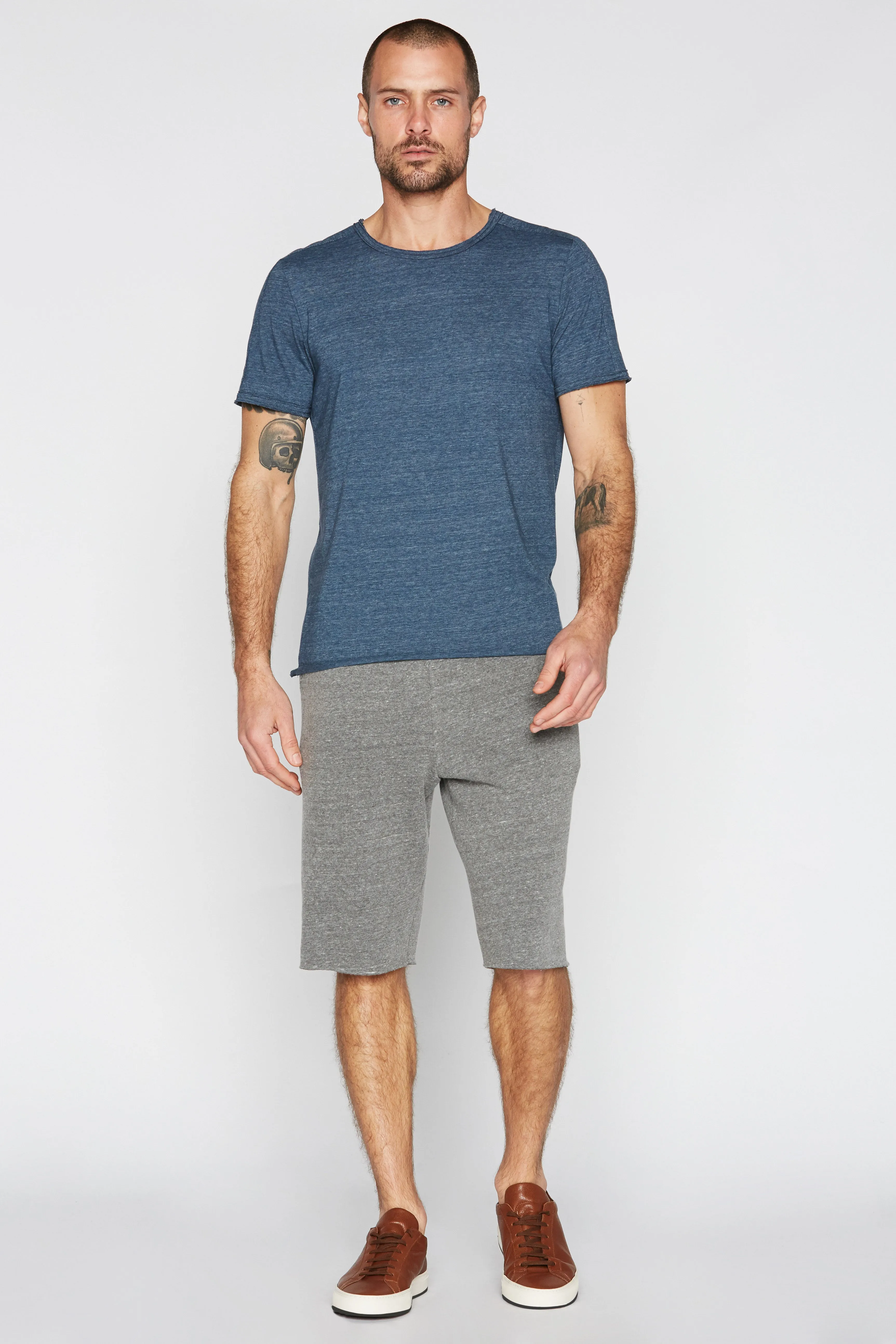 Men's French Terry Cut Off Short