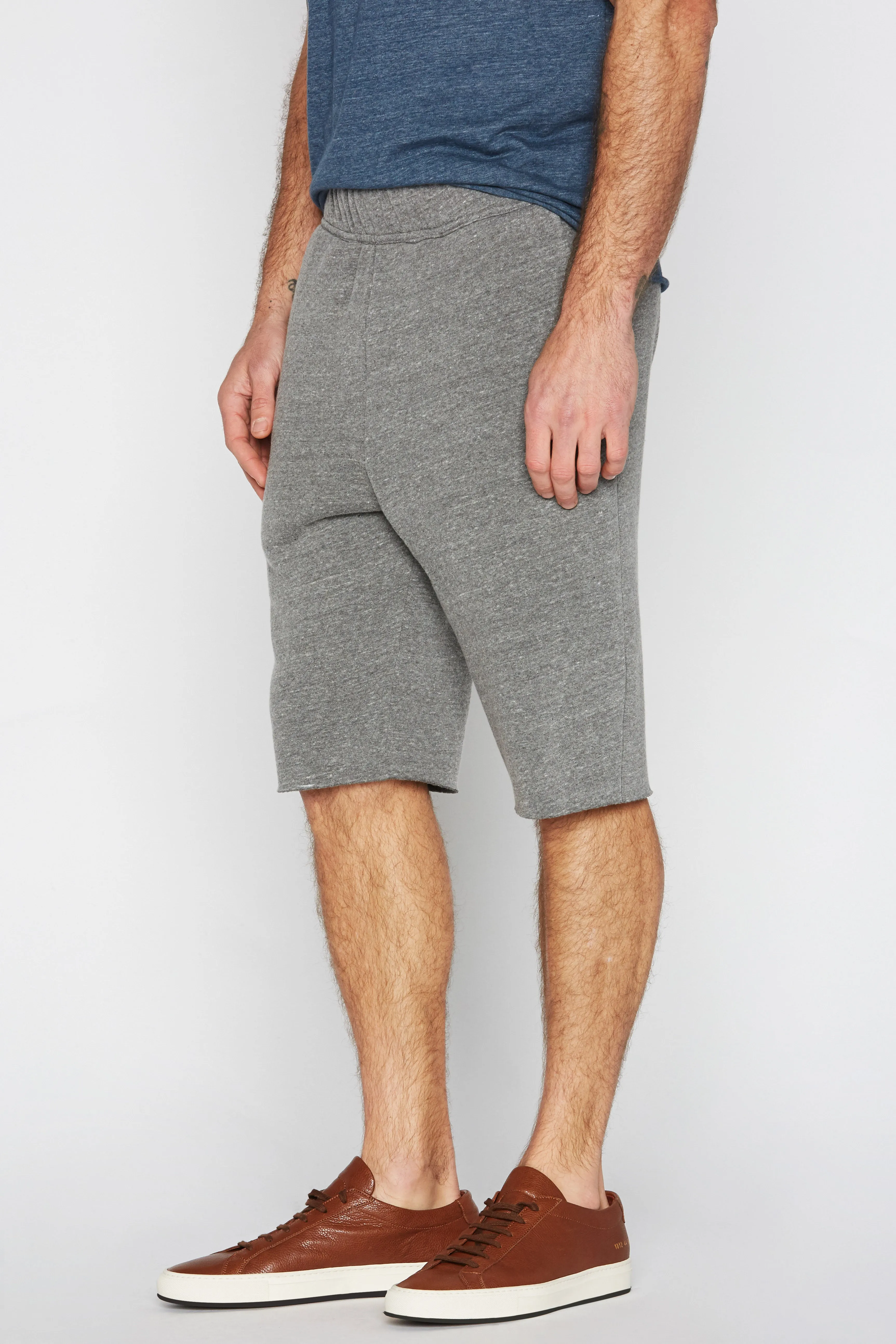 Men's French Terry Cut Off Short