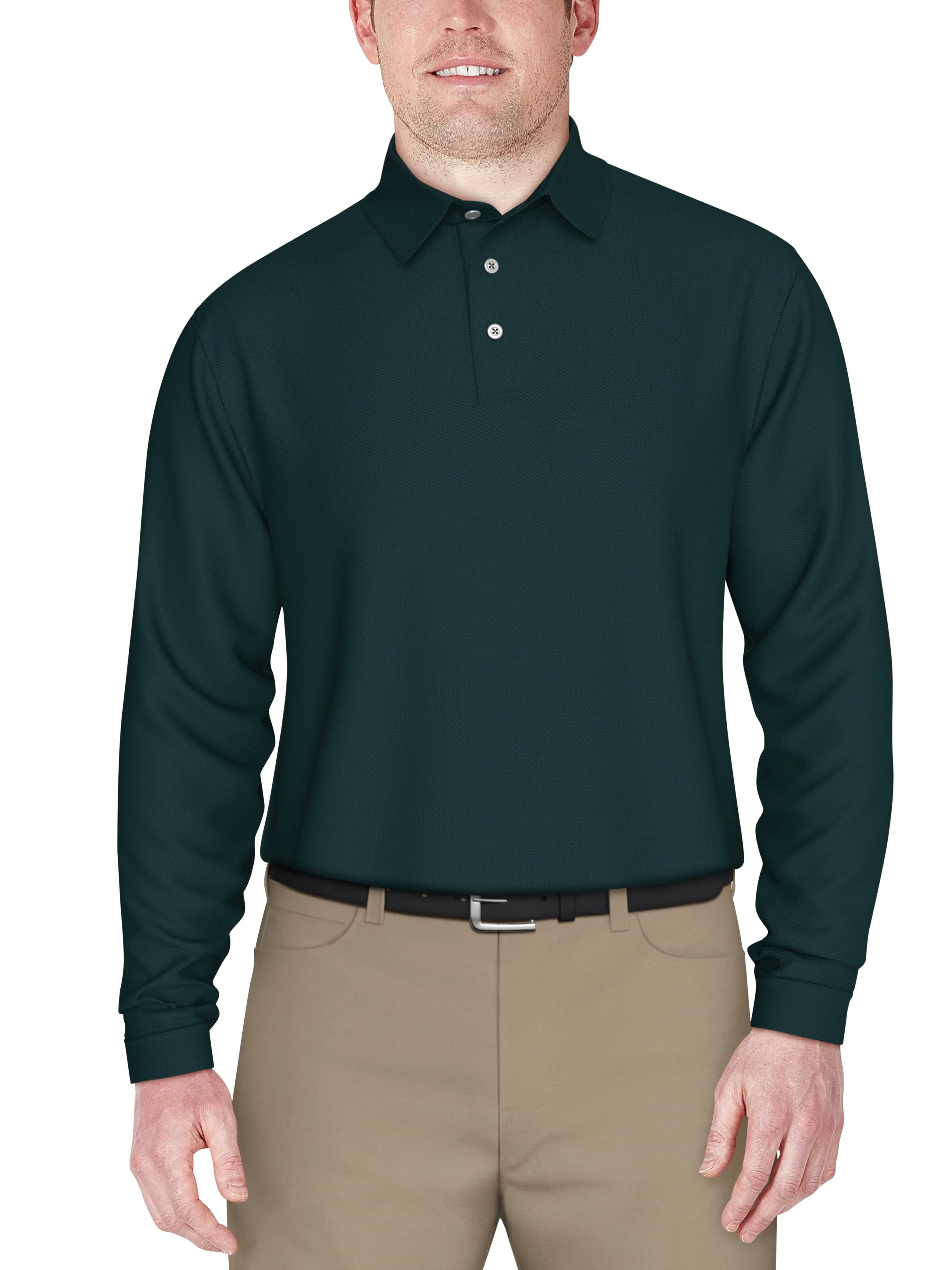 Men's Jacquard Golf Polo