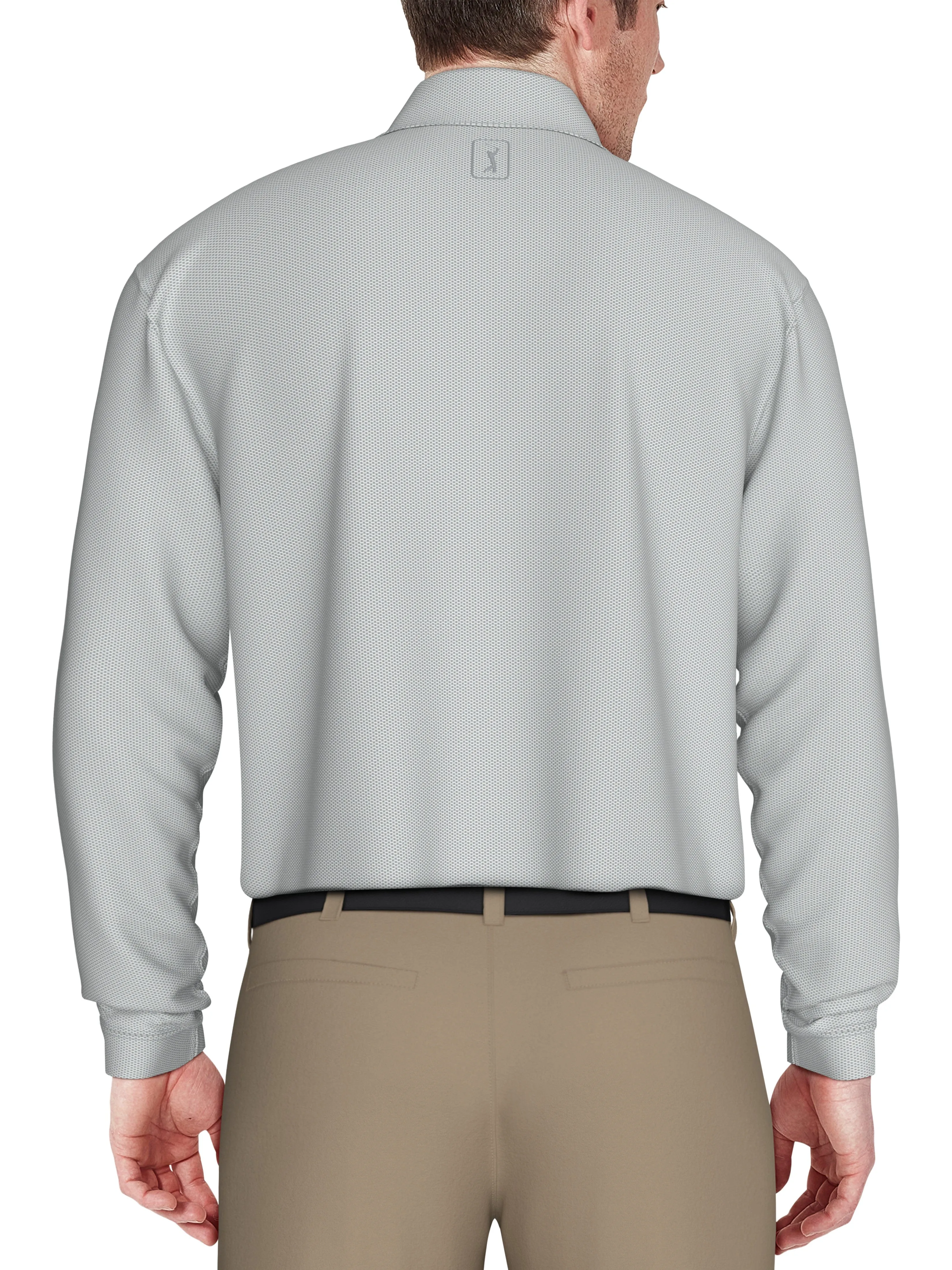 Men's Jacquard Golf Polo