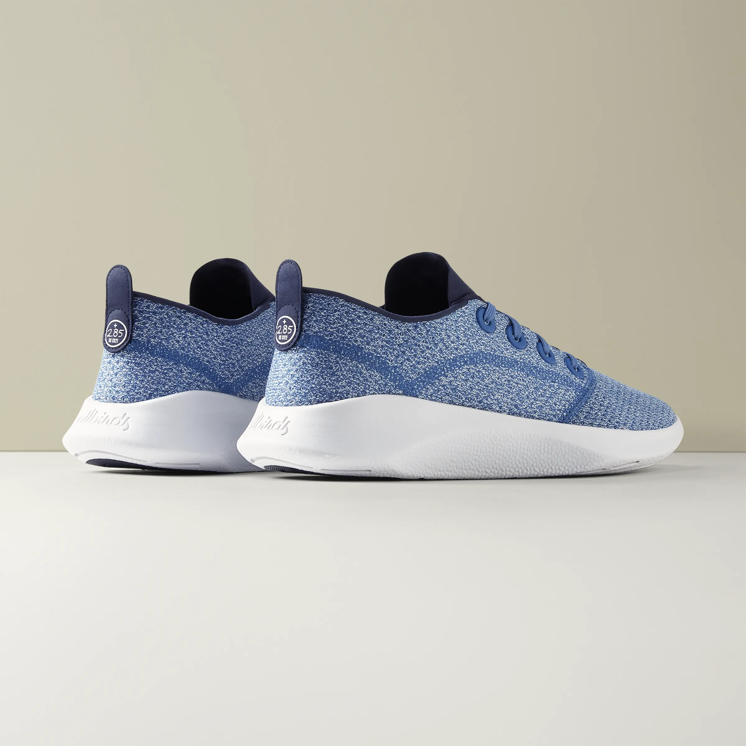 Men's SuperLight Tree Runners - Basin Blue (Light Grey Sole)