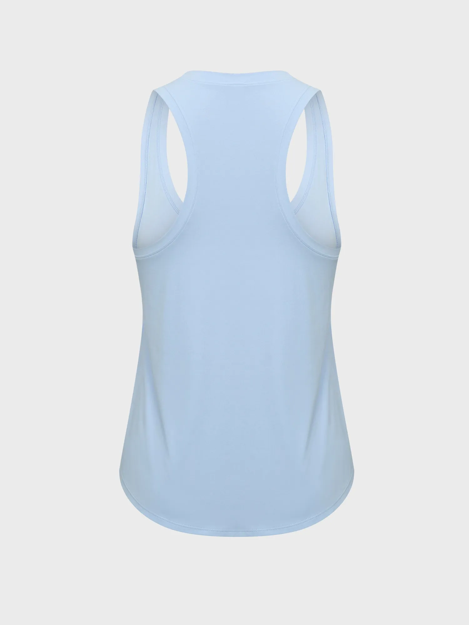 Midsize Racerback Nude Loose Breathable Quick-drying Yoga Sports Tank Top