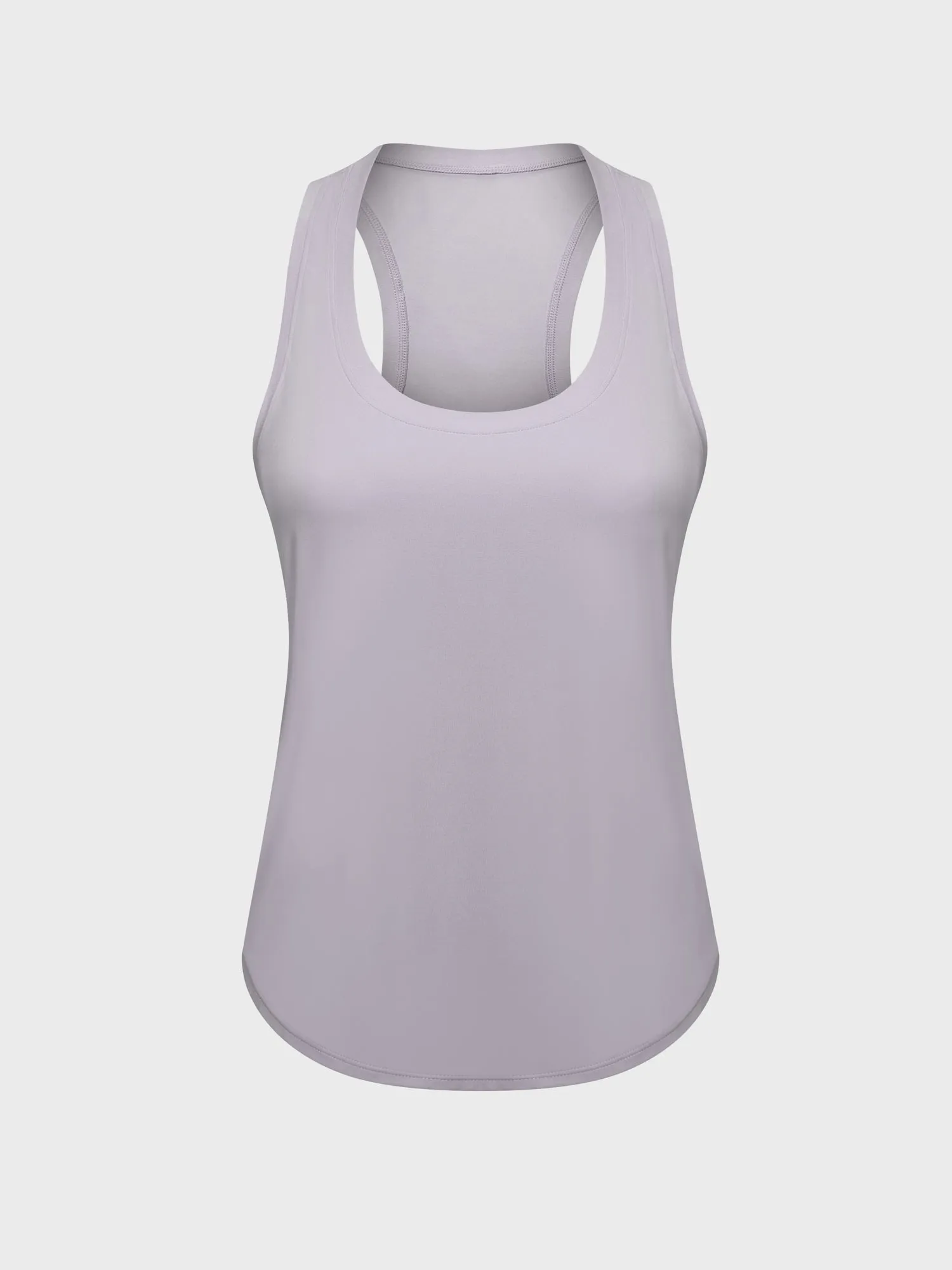 Midsize Racerback Nude Loose Breathable Quick-drying Yoga Sports Tank Top