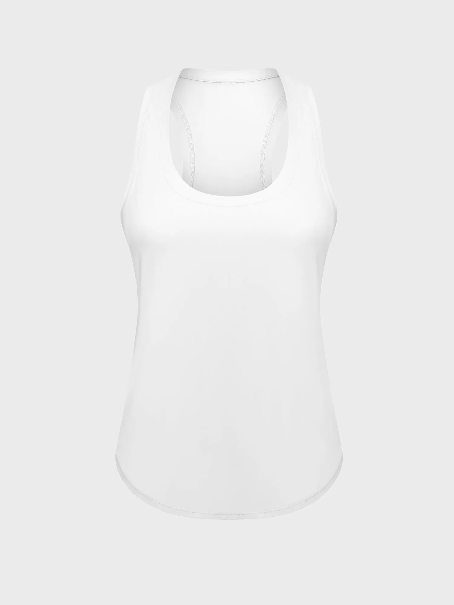 Midsize Racerback Nude Loose Breathable Quick-drying Yoga Sports Tank Top