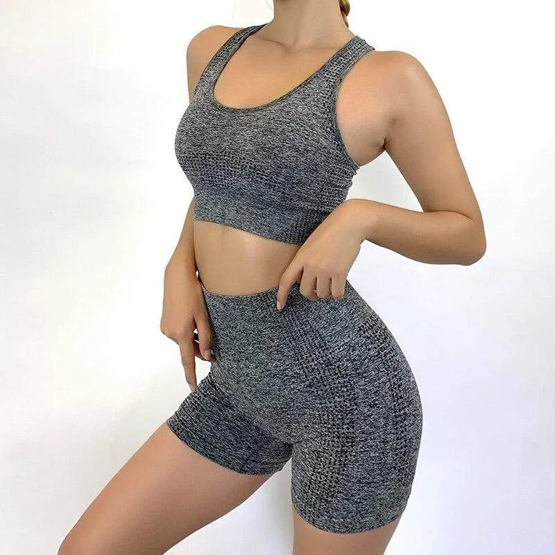 Motion Seamless Yoga Shorts & Top Set