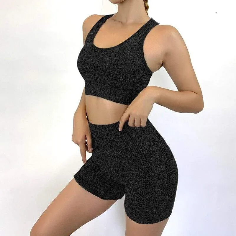 Motion Seamless Yoga Shorts & Top Set