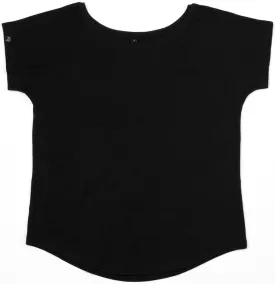 MTS M091 ― Damen Loose Fit T-Shirt Bio-Baumwolle - Schwarz