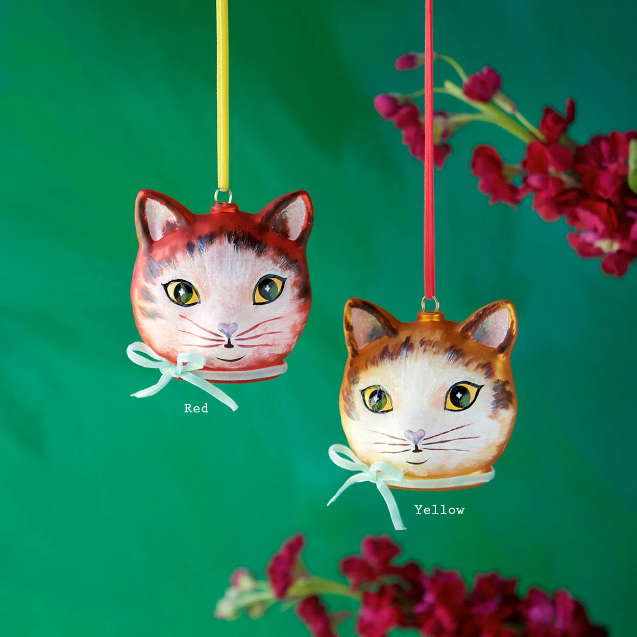 Nathalie Lété Cat Head Ornament