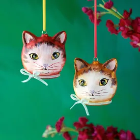 Nathalie Lété Cat Head Ornament